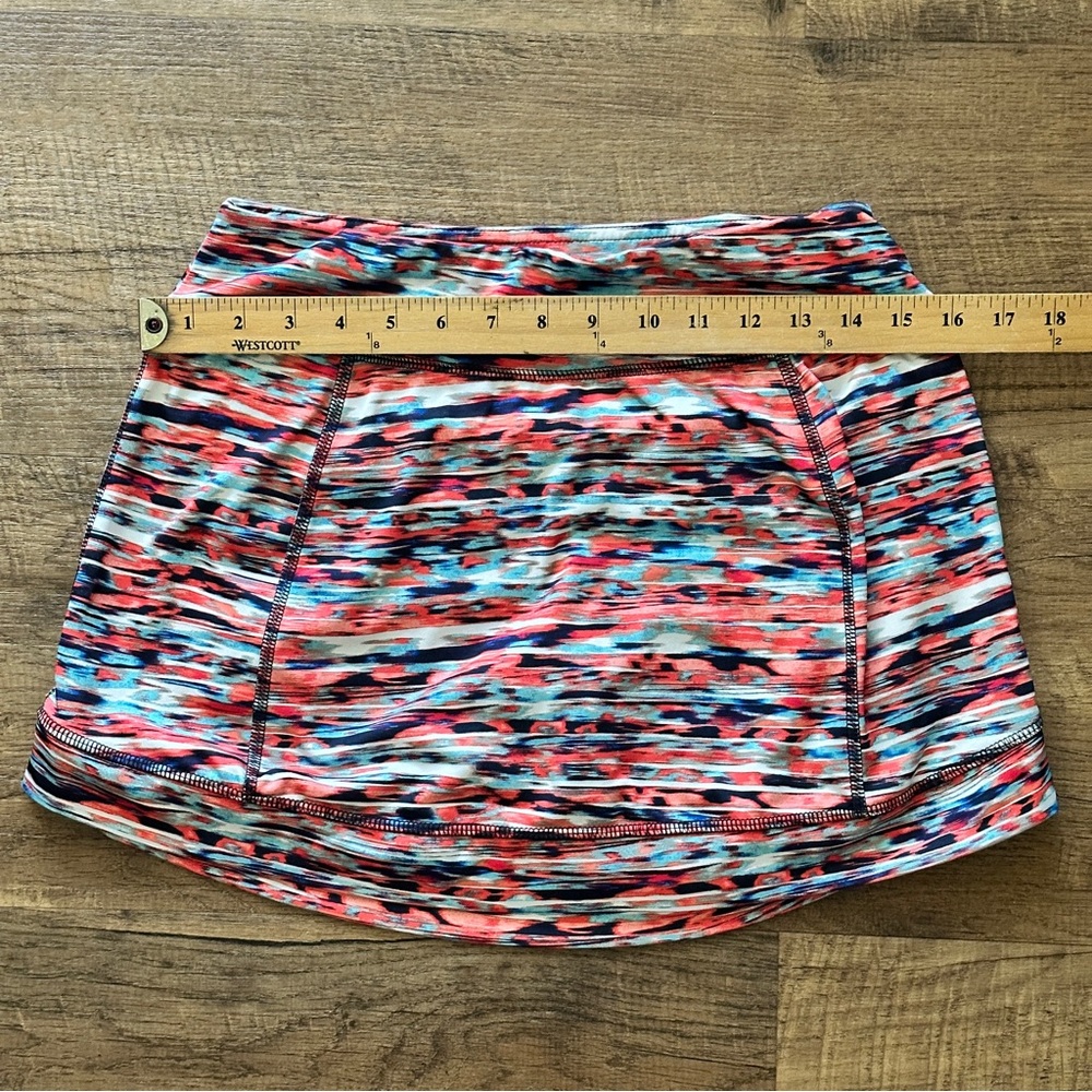 Colorful vibrant tennis skort size medium TEK GEAR - Picture 12 of 12